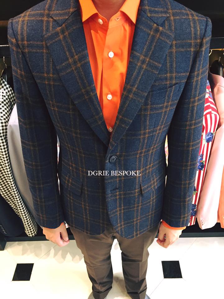 huddersfield dgrie coat flannel suits 100 wool made in england dark navy dgrie 6