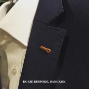 navy suits 120s pure wool hand pick stitching dgrie 1