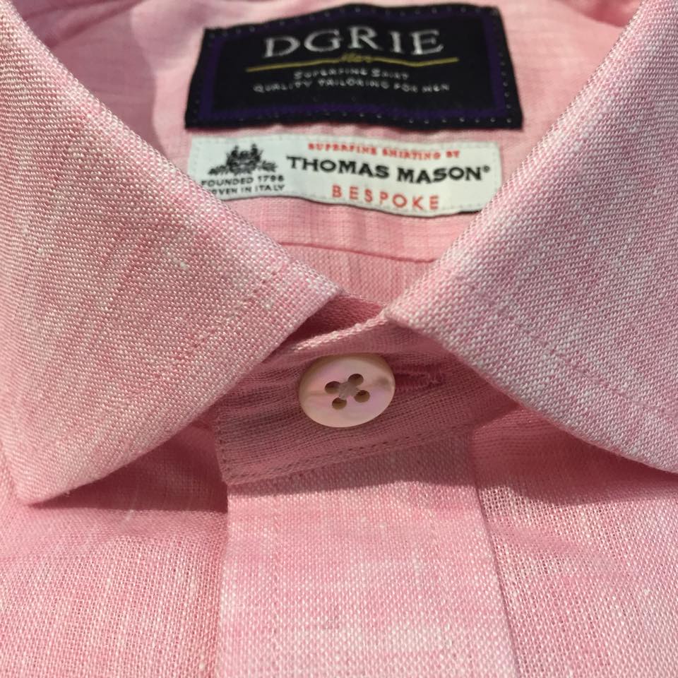 pink sahara linen 100 shirts from thomas mason dgrie 1