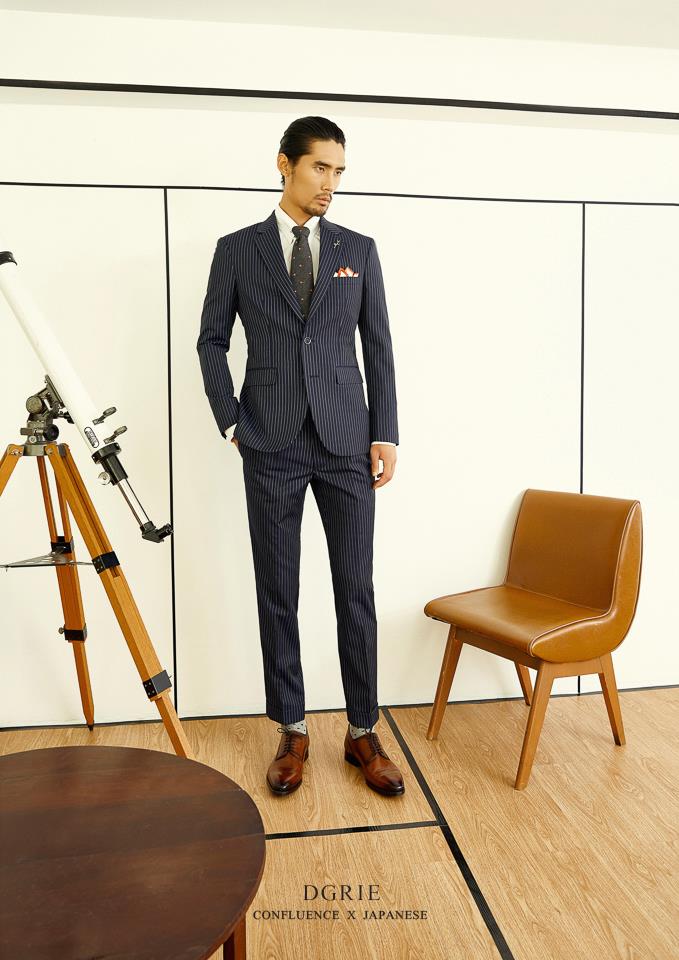 dgrie confluence x japanese styling suits dgrie