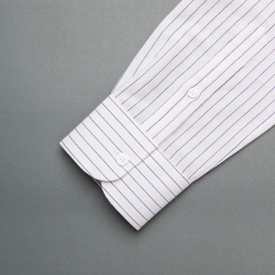 dgrie man white two tone stripe shirt dgrie 1