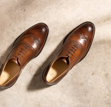 dgrie mens cognac wingtip oxford shoes dgrie 3