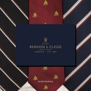 benson clegg ties made in england dgrie 10