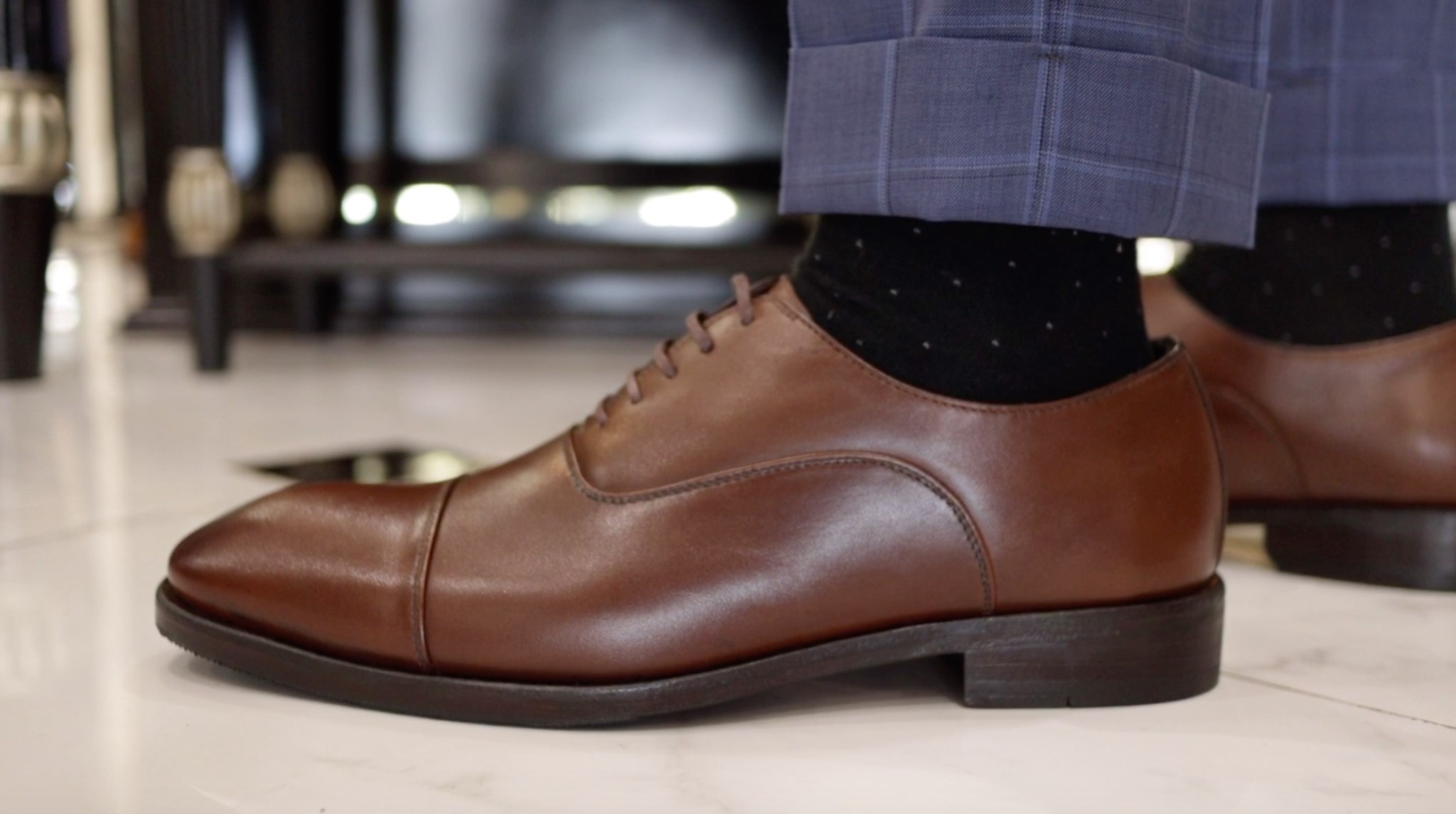 dgrie premium cap toe oxford cognac antique dgrie 5