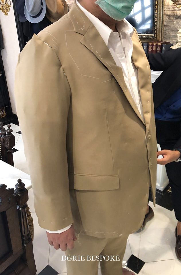 dgrie beige suits fitting day dgrie 5