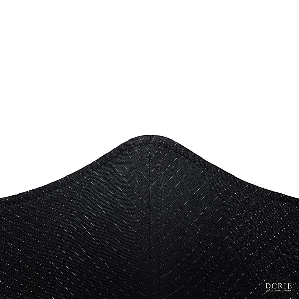 dgrie no 2 black stripe water repellent anti pollution face mask dgrie 12