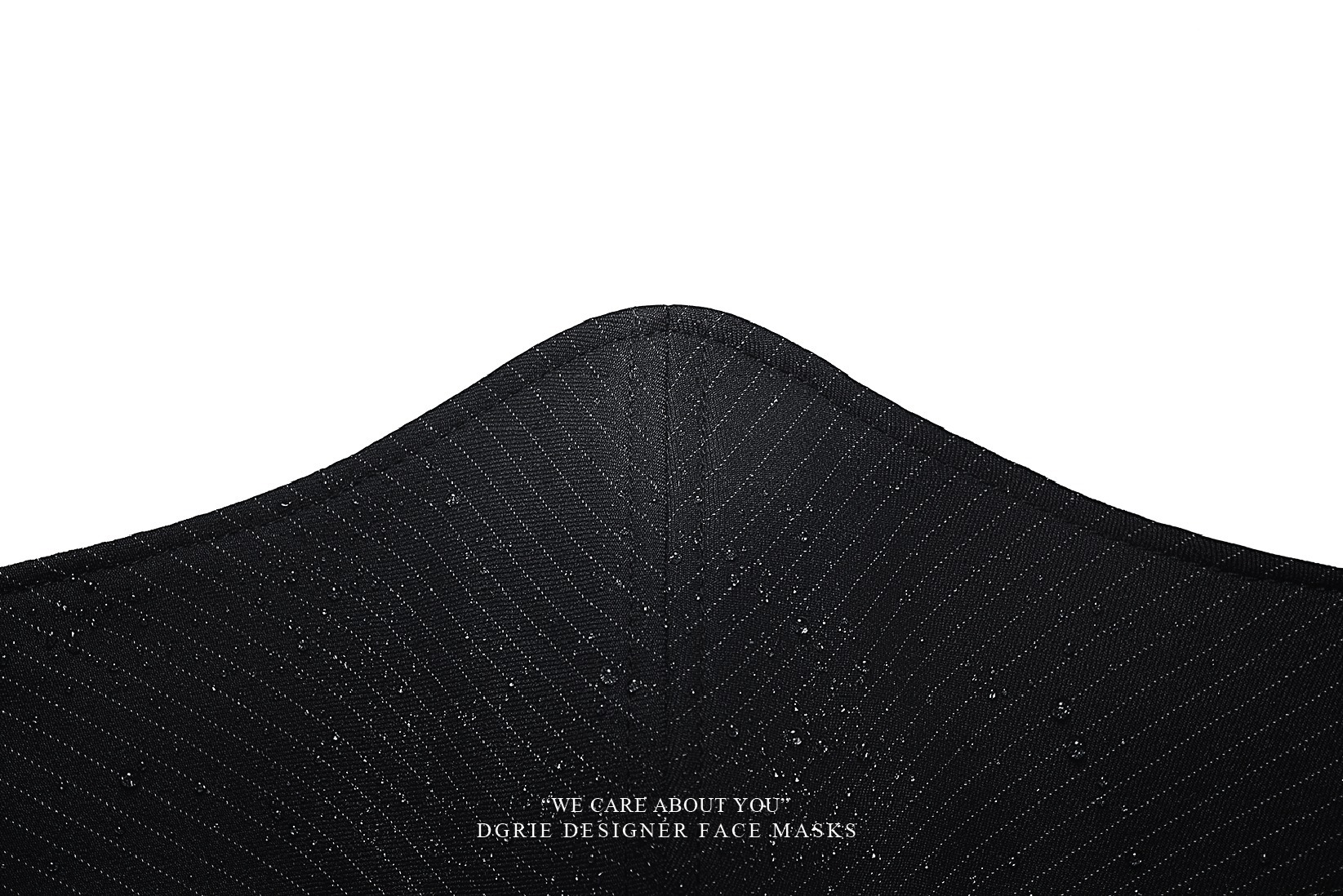 dgrie no 2 black stripe water repellent anti pollution face mask dgrie 8