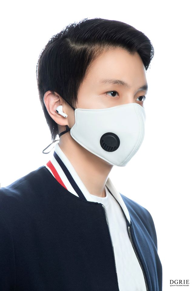 dgrie white sports face mask protective smart dgrie