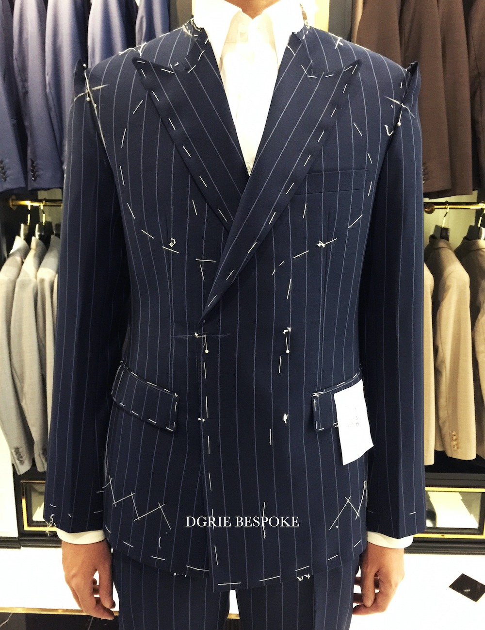 fitting pinstripe double breasted suits dgrie 8