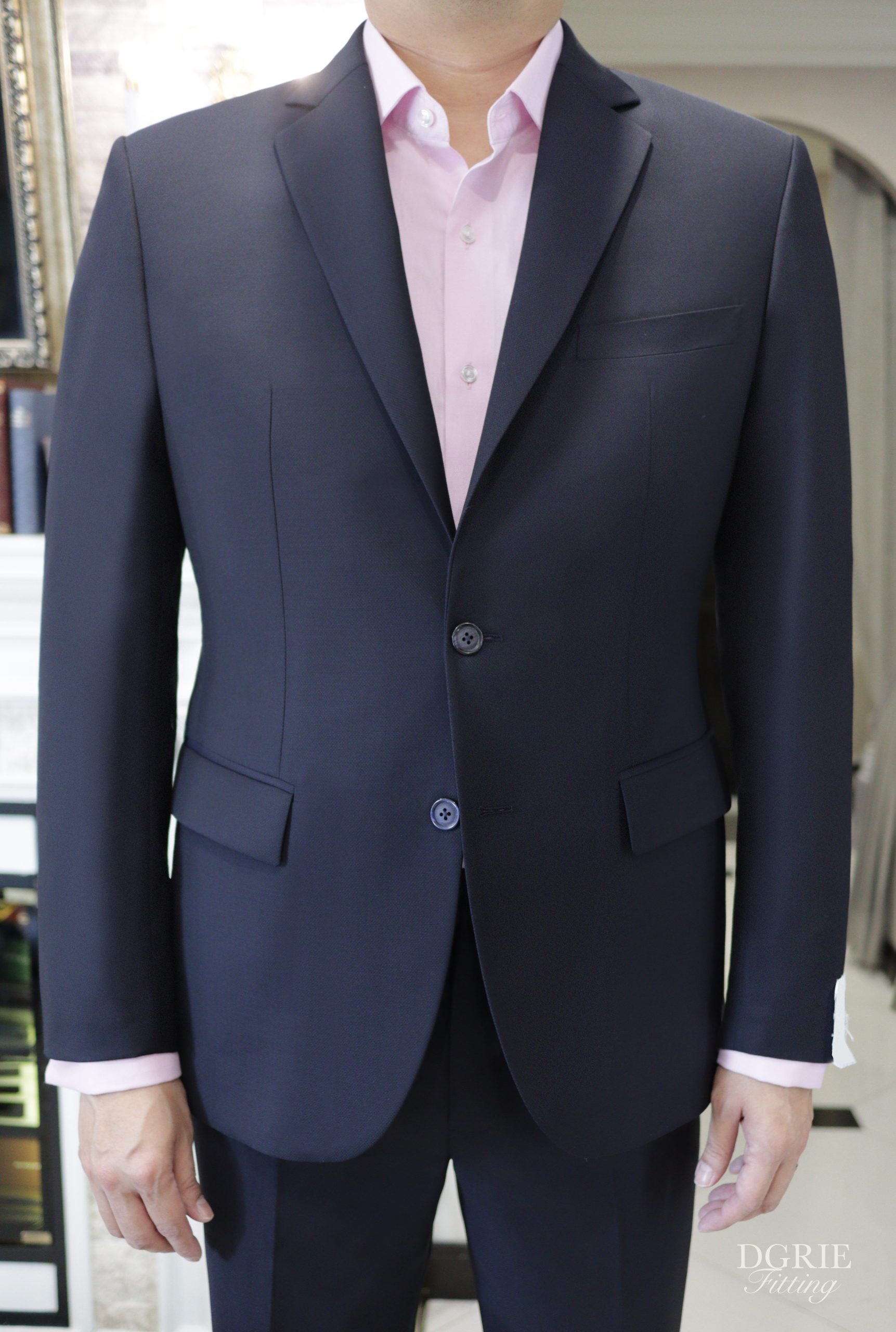dgrie fitting navy blue suits dgrie 3