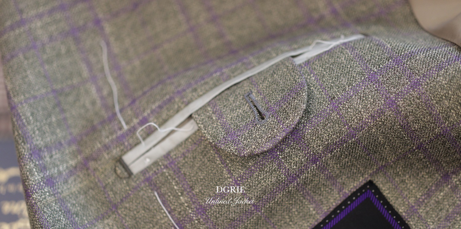fitting italy bamboo unlined jacket dgrie