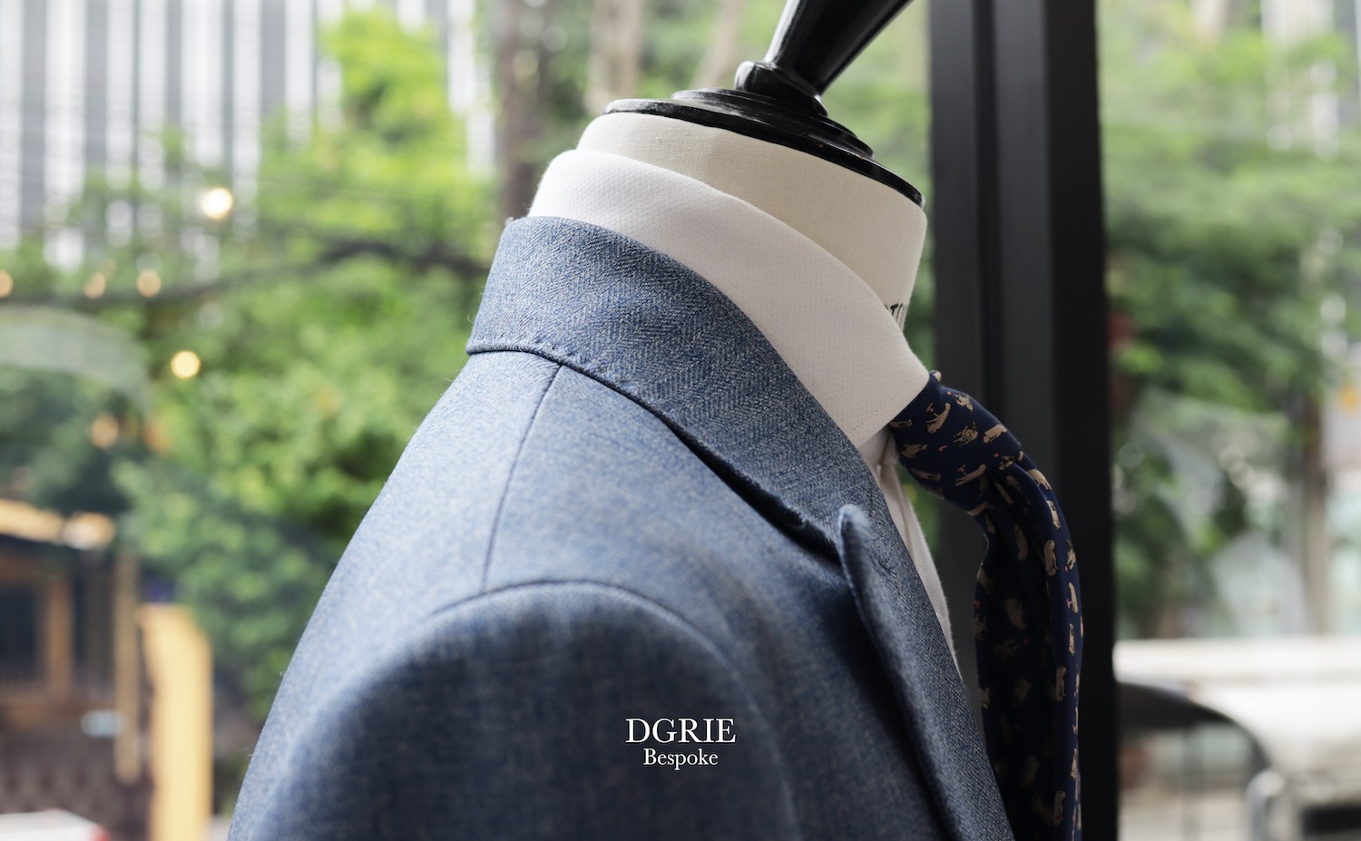 blue herringbone suits dgrie 1