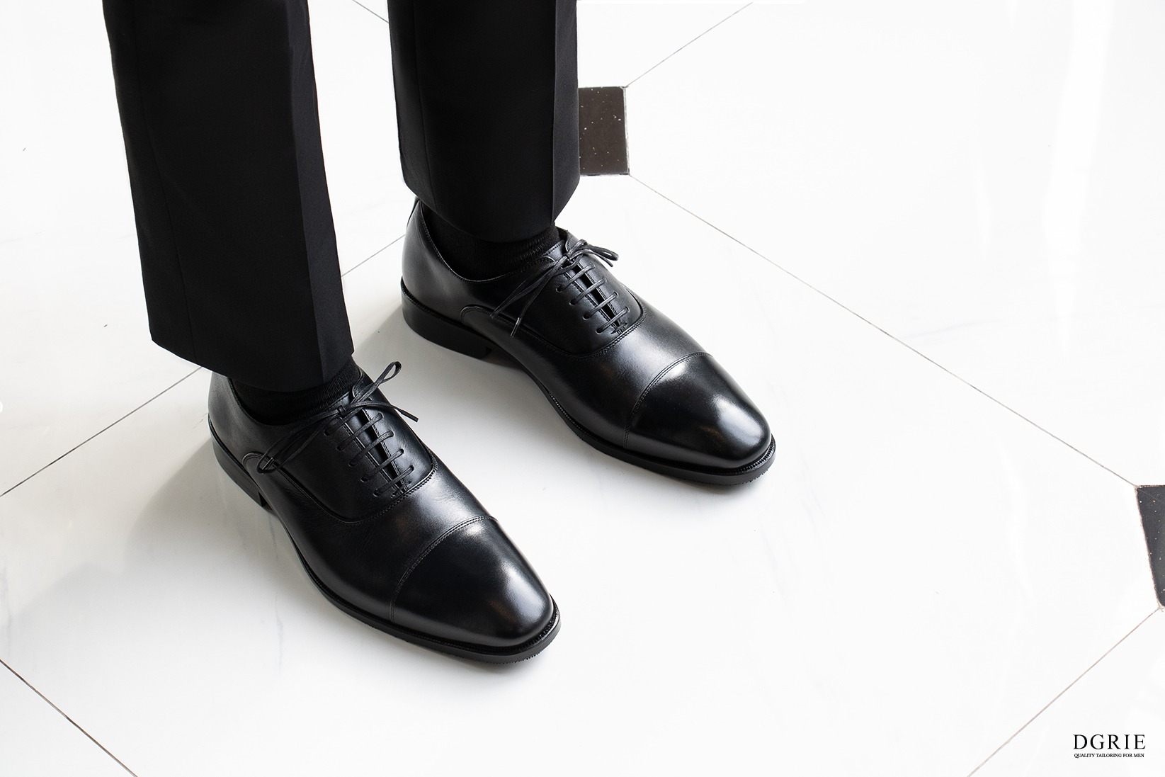 dgrie shoes black premium captoe oxford premium dgrie 14