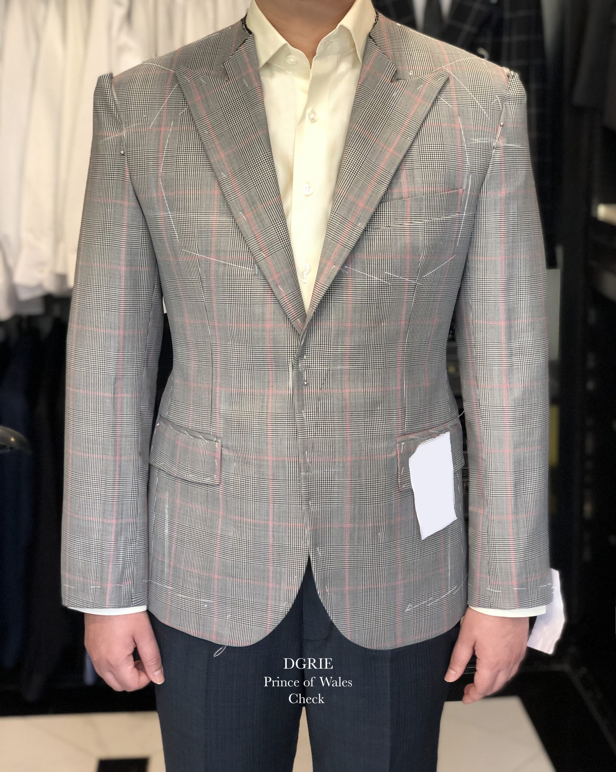 dgrie pink prince of wales check dgrie 1