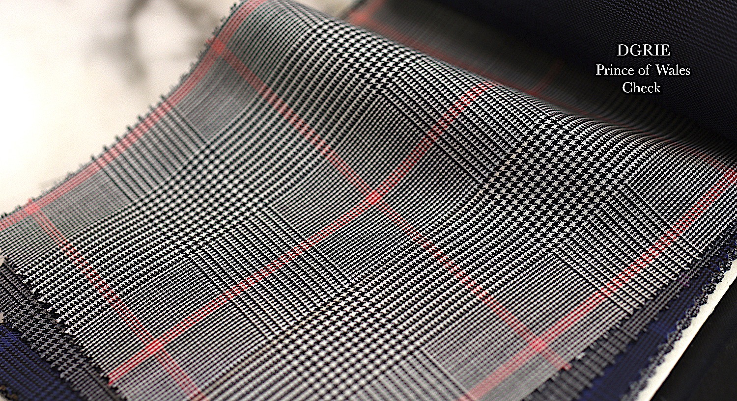 dgrie pink prince of wales check dgrie