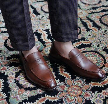 cognac premium penny loafer dgrie 2