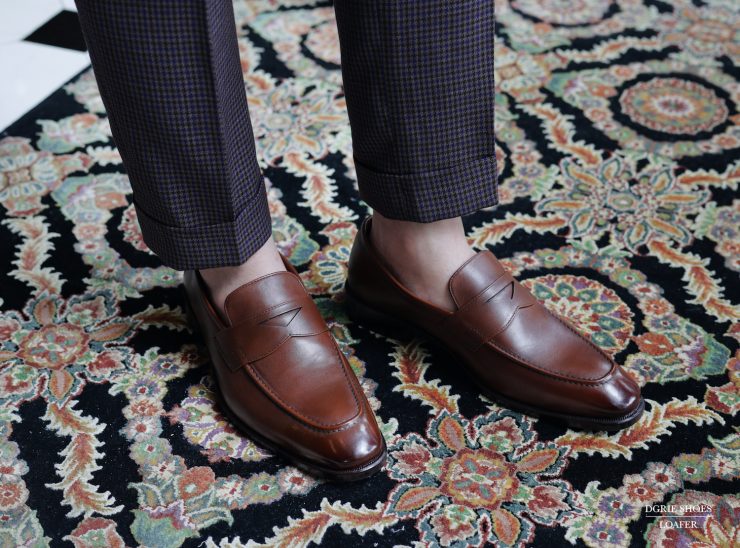 cognac premium penny loafer dgrie 2