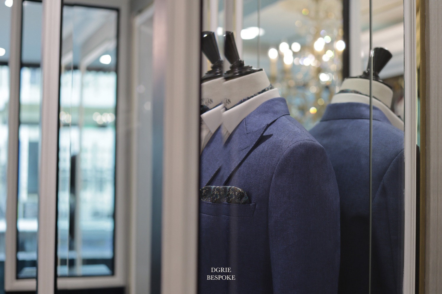 dgrie blue herringbone double breasted suits dgrie 3