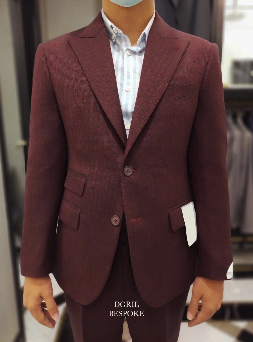 dgrie red flannel suits 100 wool flannel dgrie 3