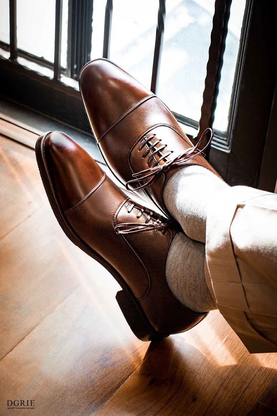 dgrie shoes cognac premium captoe oxford dgrie 2