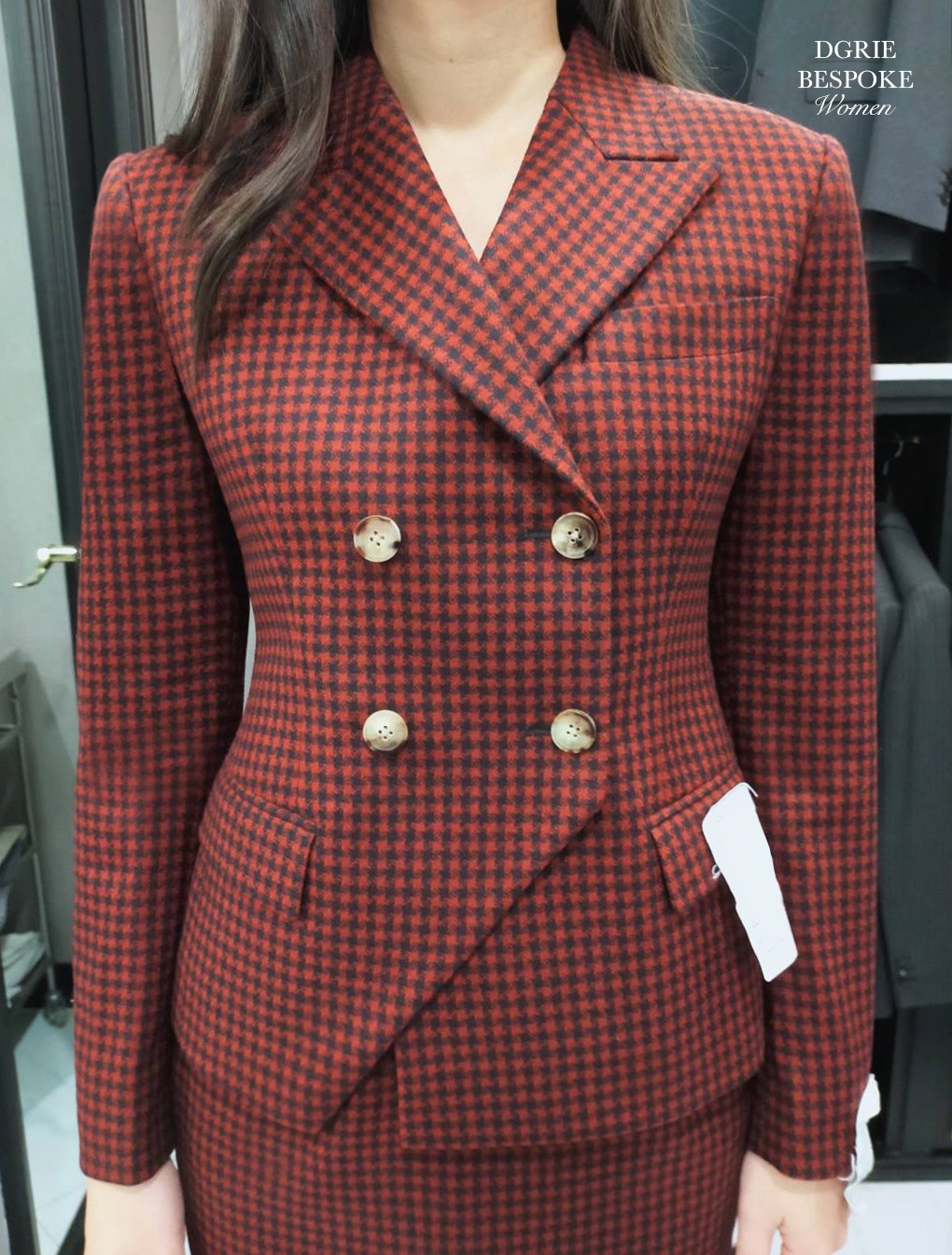 dgrie houndstooth check women suits dgrie 1