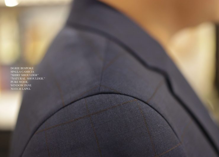 dgrie spalla camicia natural shoulder dgrie