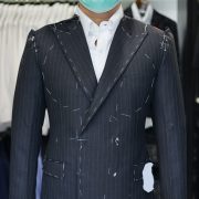 fitting pinstripe double breasted suit dgrie 1