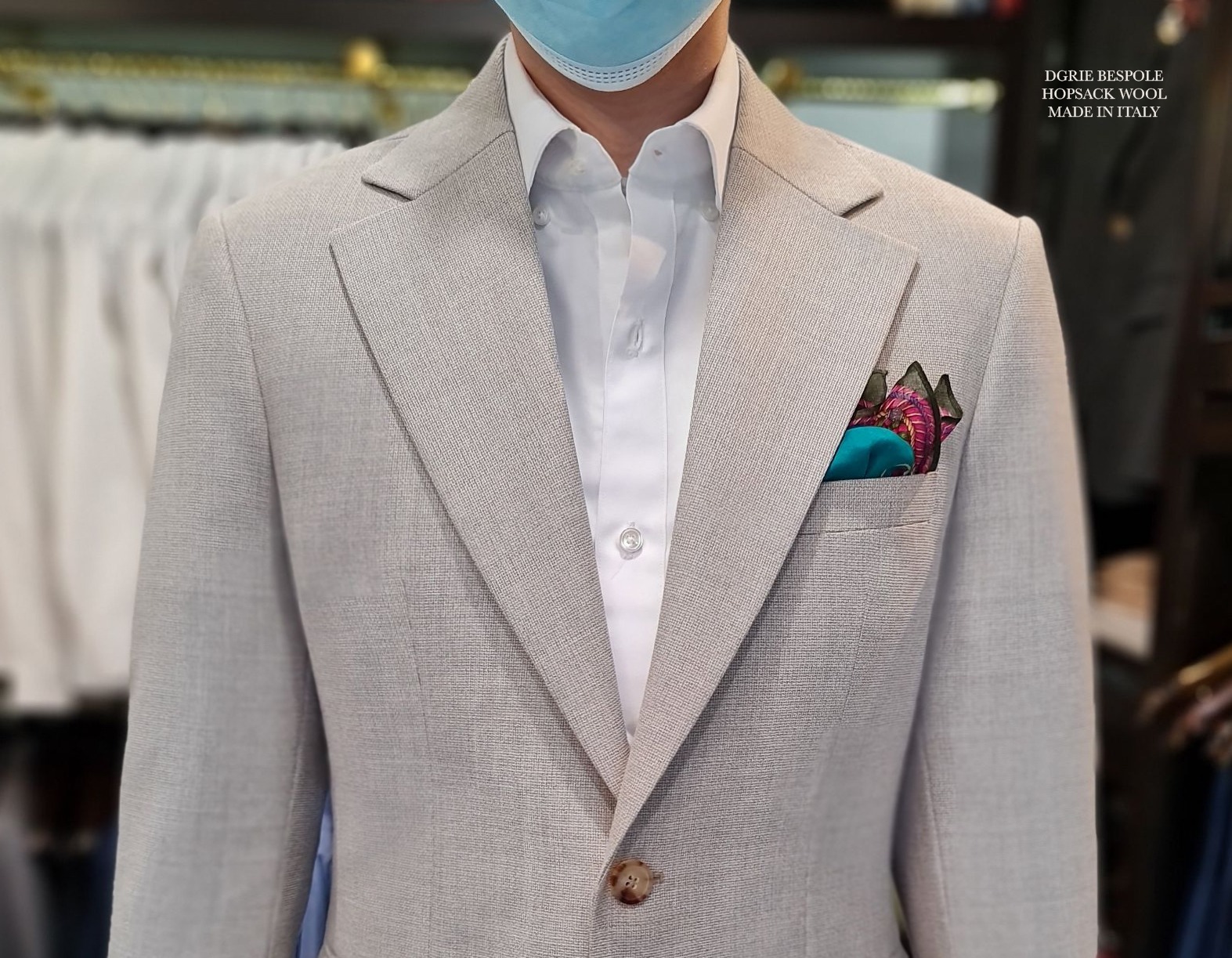 beige sport jacket classic look dgrie