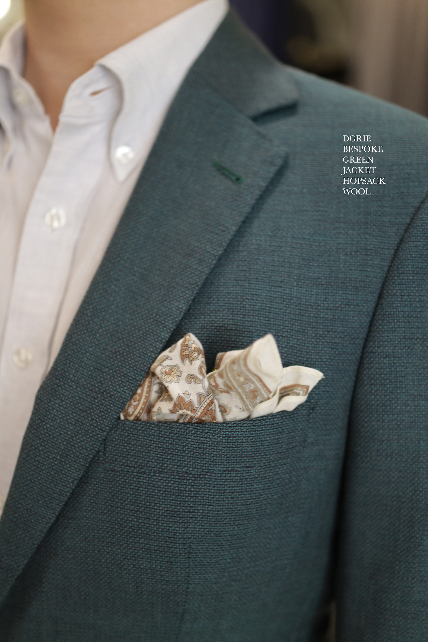dgrie green hopsack blazer dgrie 2