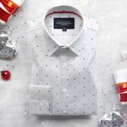 dgrie play light gray herringbone cotton dgrie