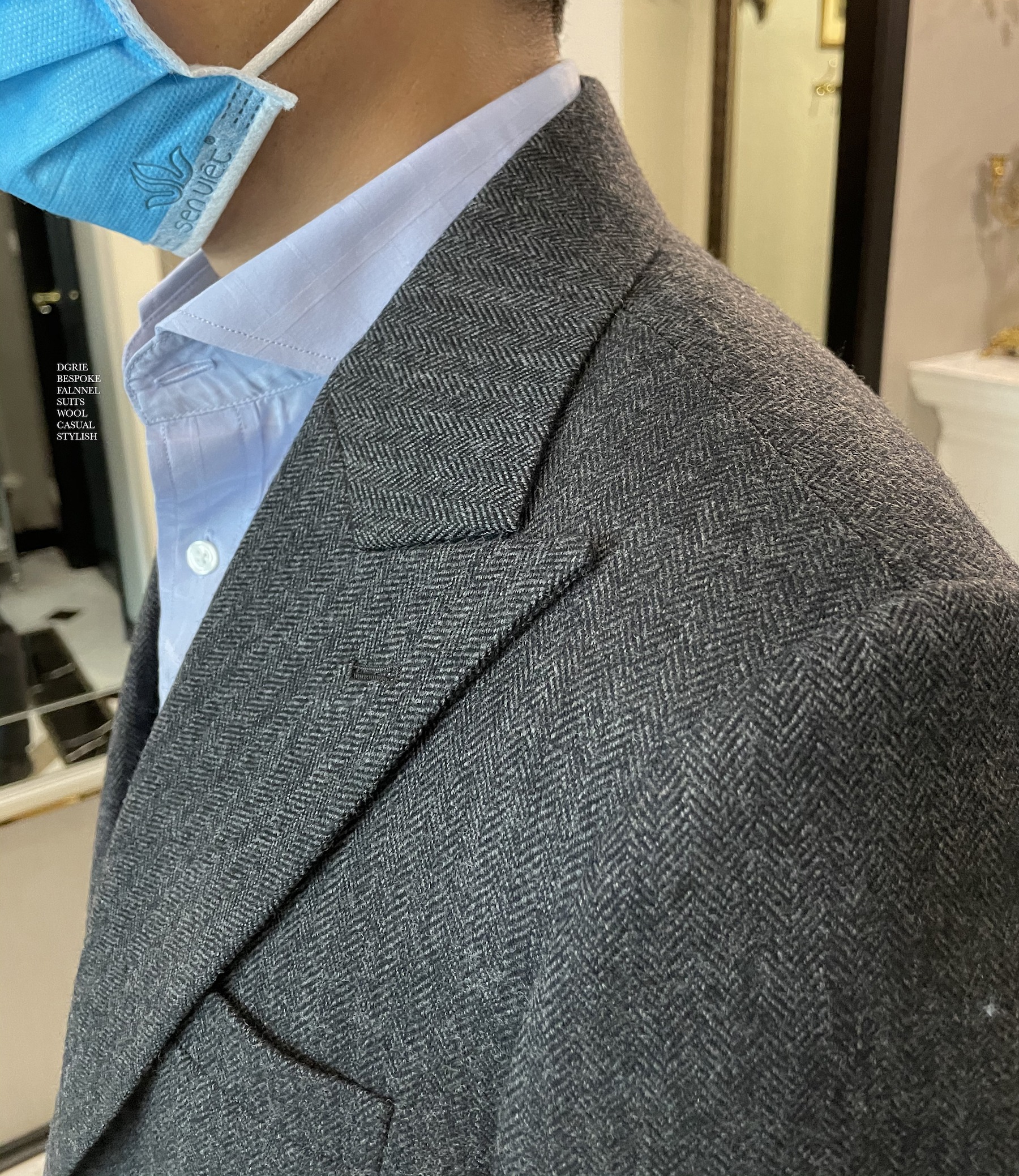 dgrie 100 wool flannel suit dgrie 3