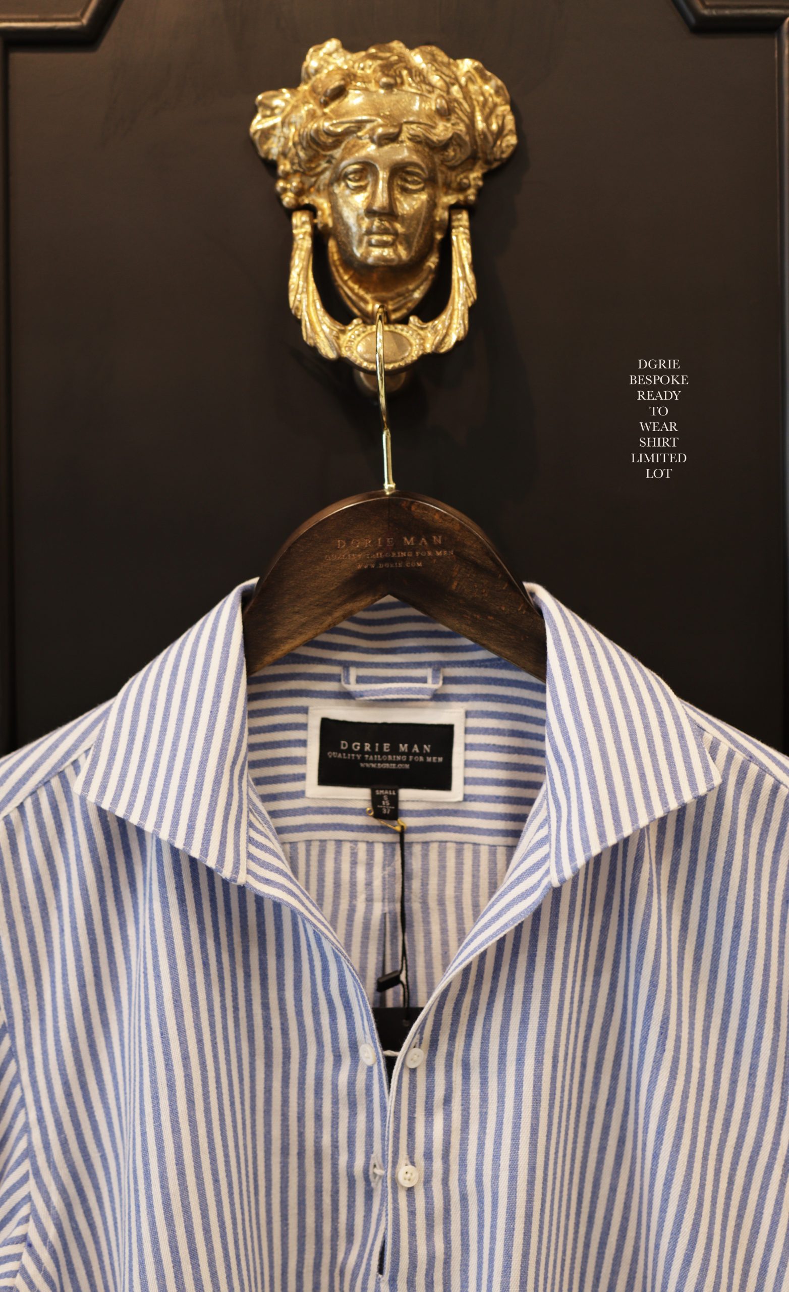 dgrie men vintage open collar dgrie