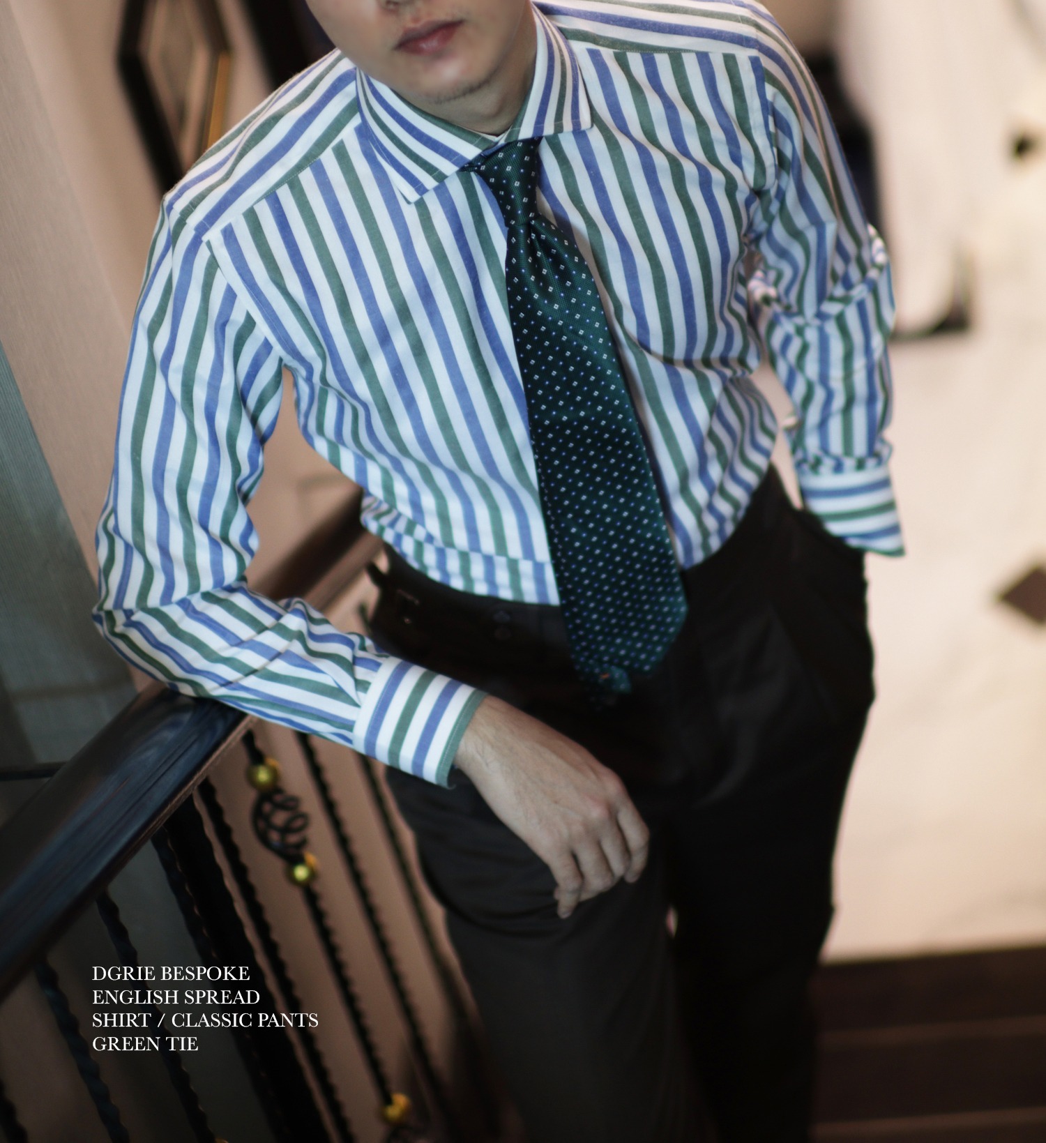 dgrie pinstripe shirt pants dgrie 6