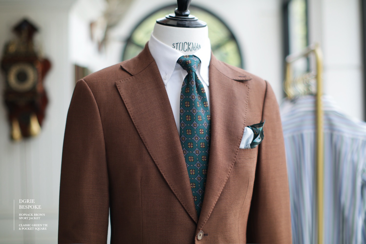 dgrie brown storm collar jacket dgrie