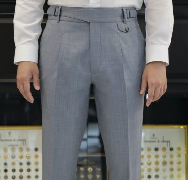 dgrie pants 33 gurkha smoke blue dgrie 12