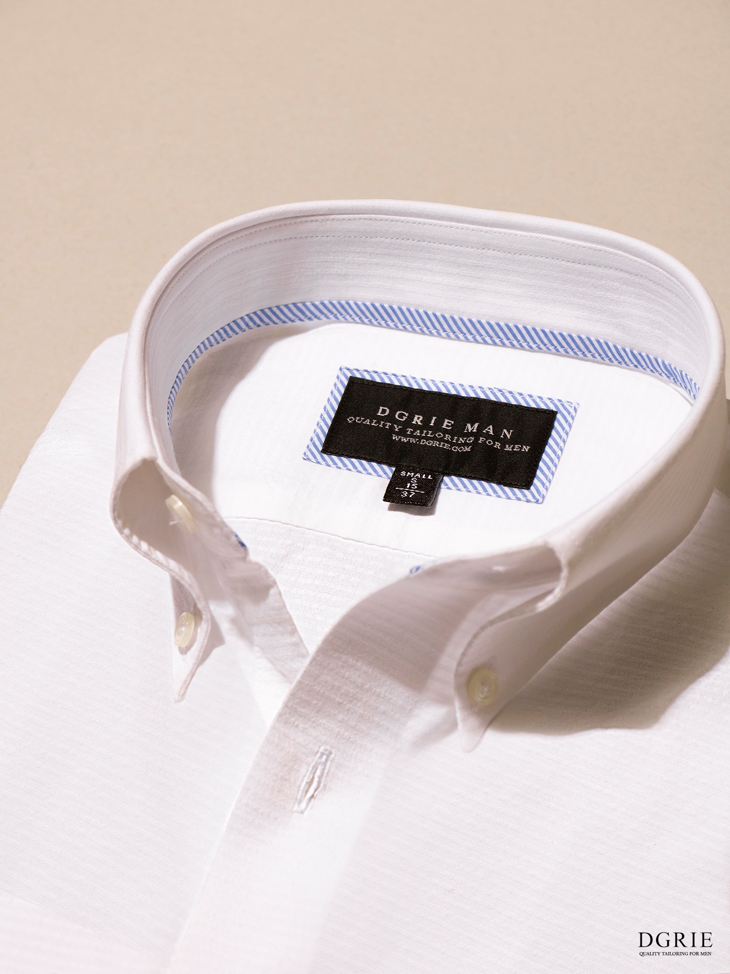 dgrie seersucker white on white shirt summer collection dgrie
