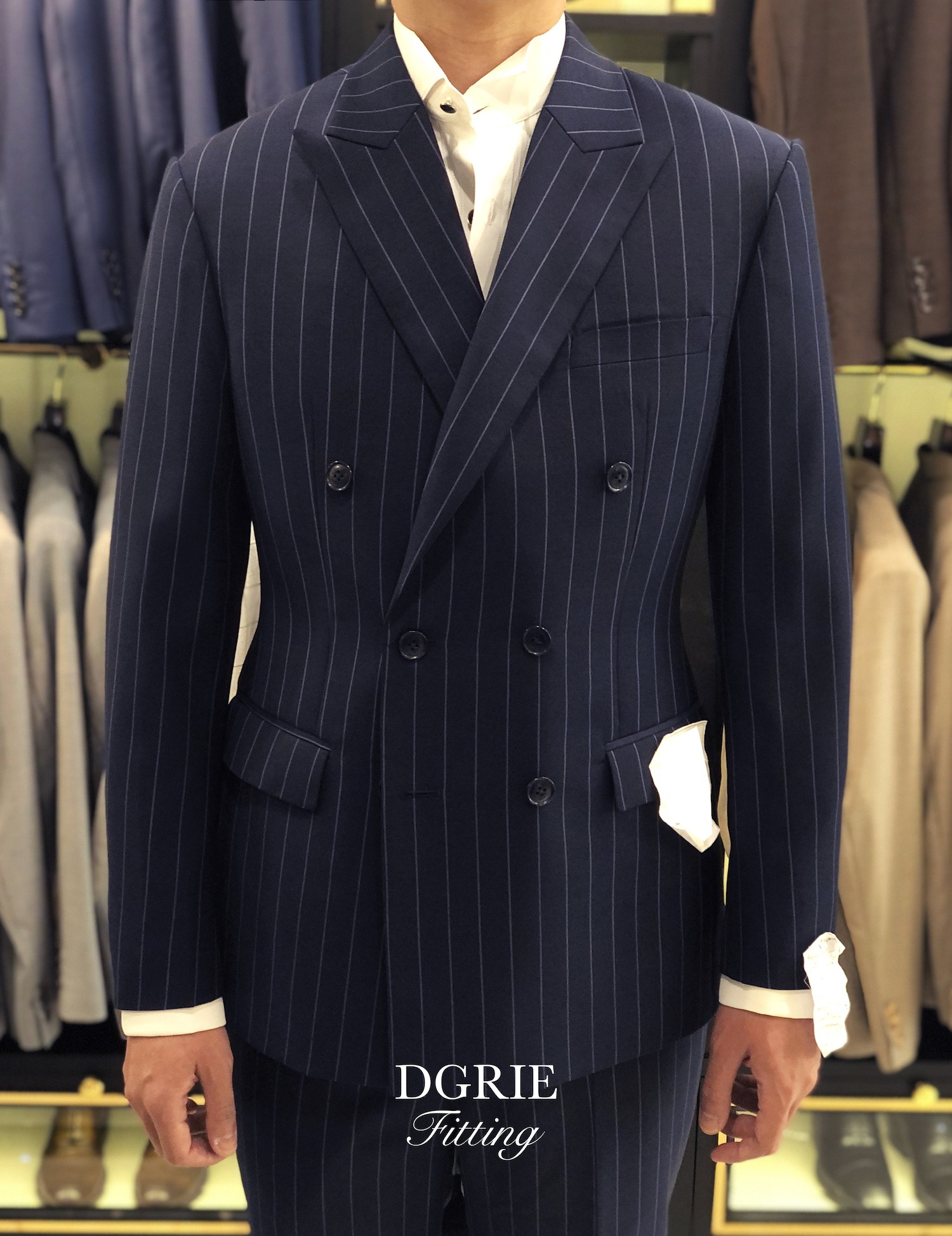 pinstripes classic elegant dgrie 1