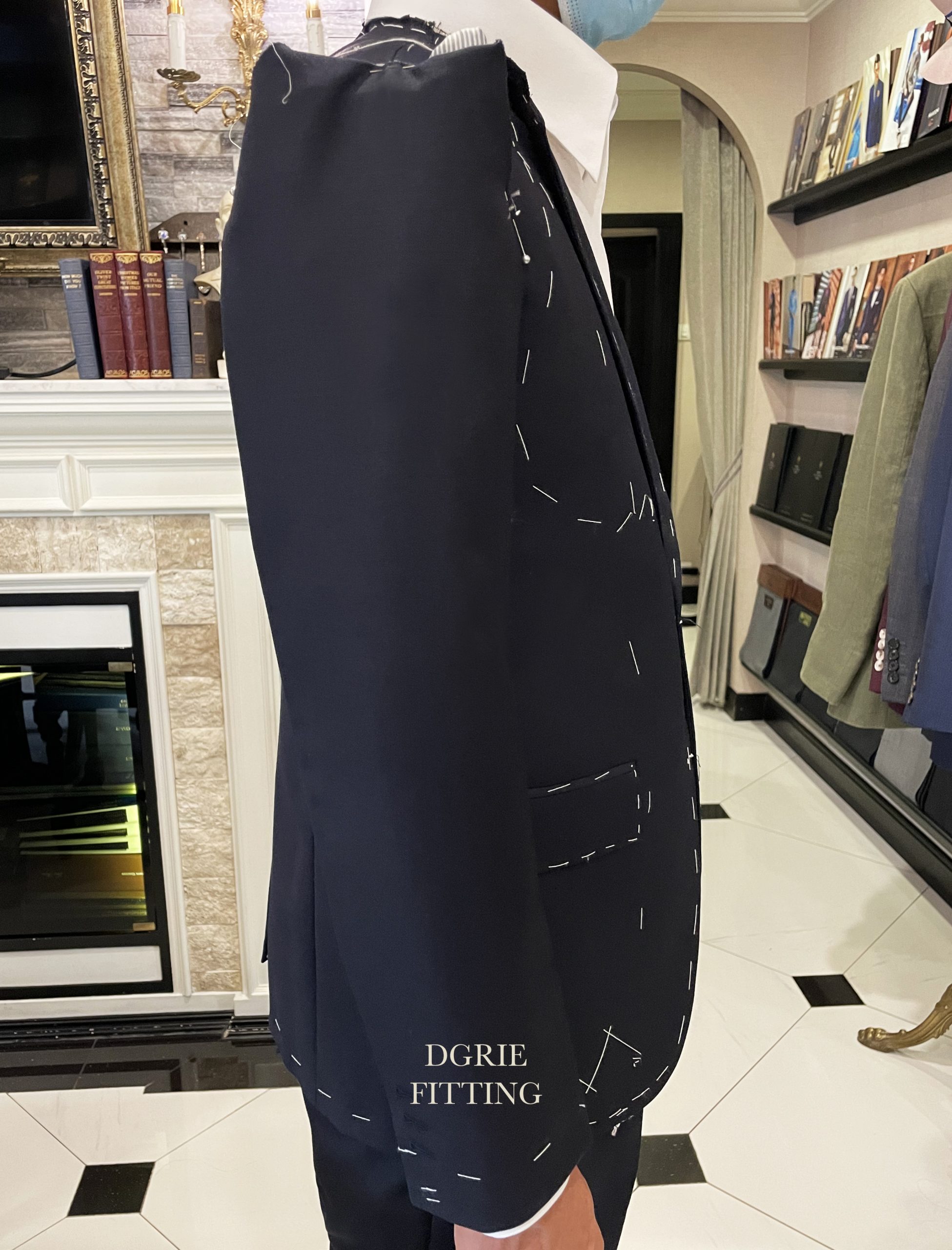 dgrie fitting original black suit dgrie