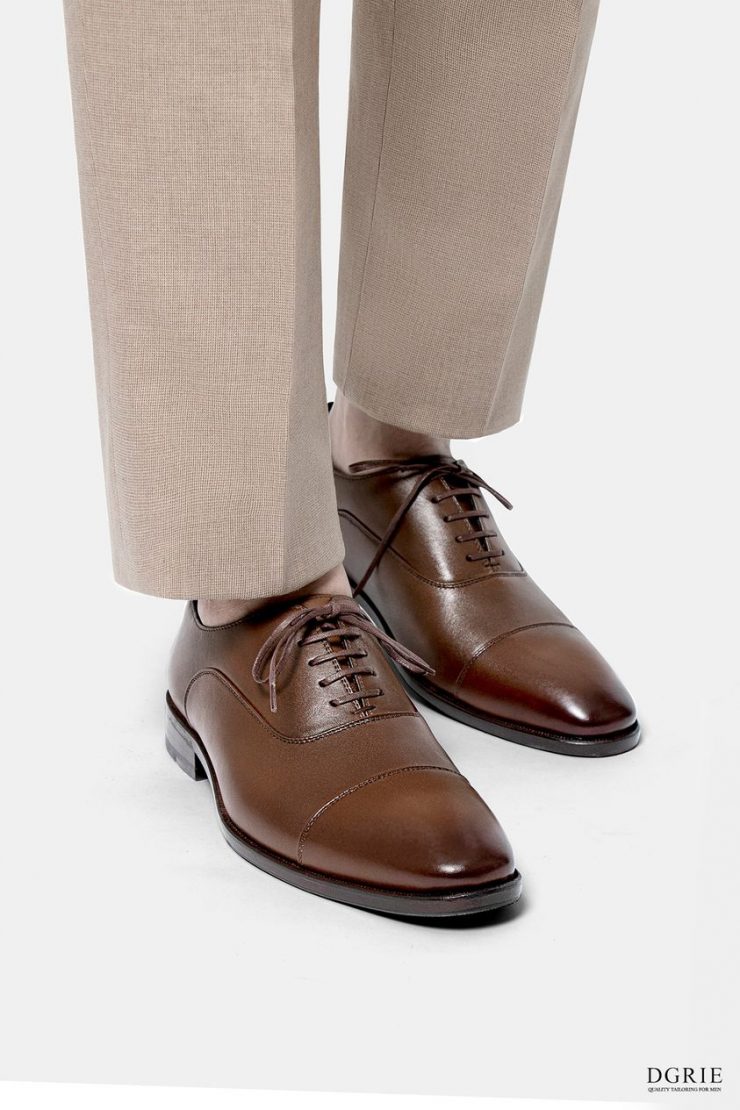 cognac premium captoe oxford dgrie dgrie