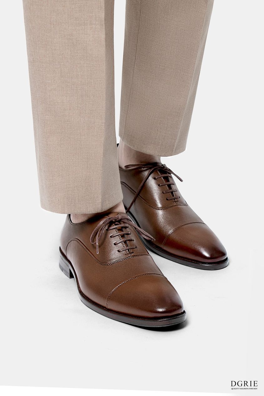 cognac premium captoe oxford dgrie dgrie