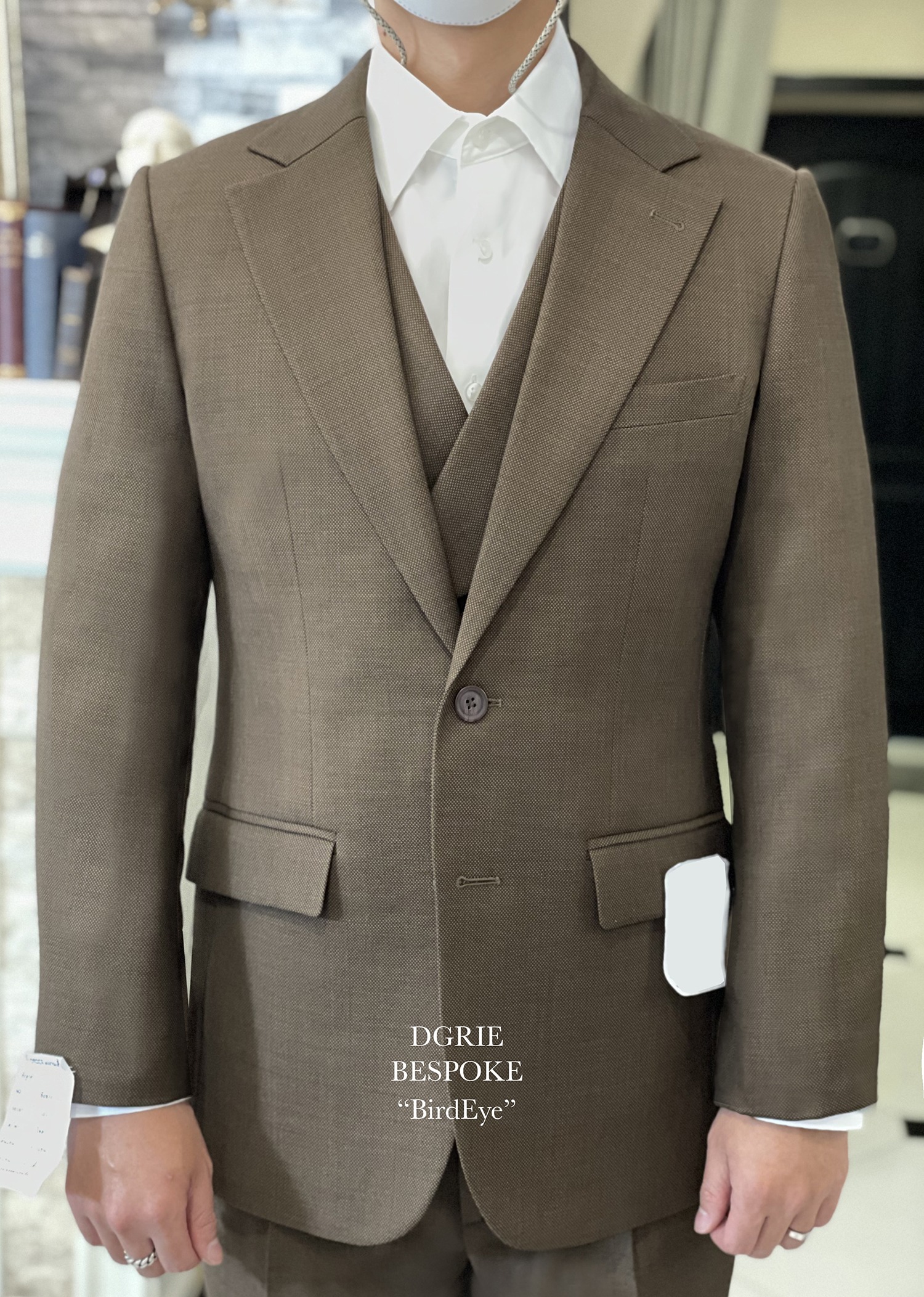 dgrie brown 3 piece suit 3 dgrie