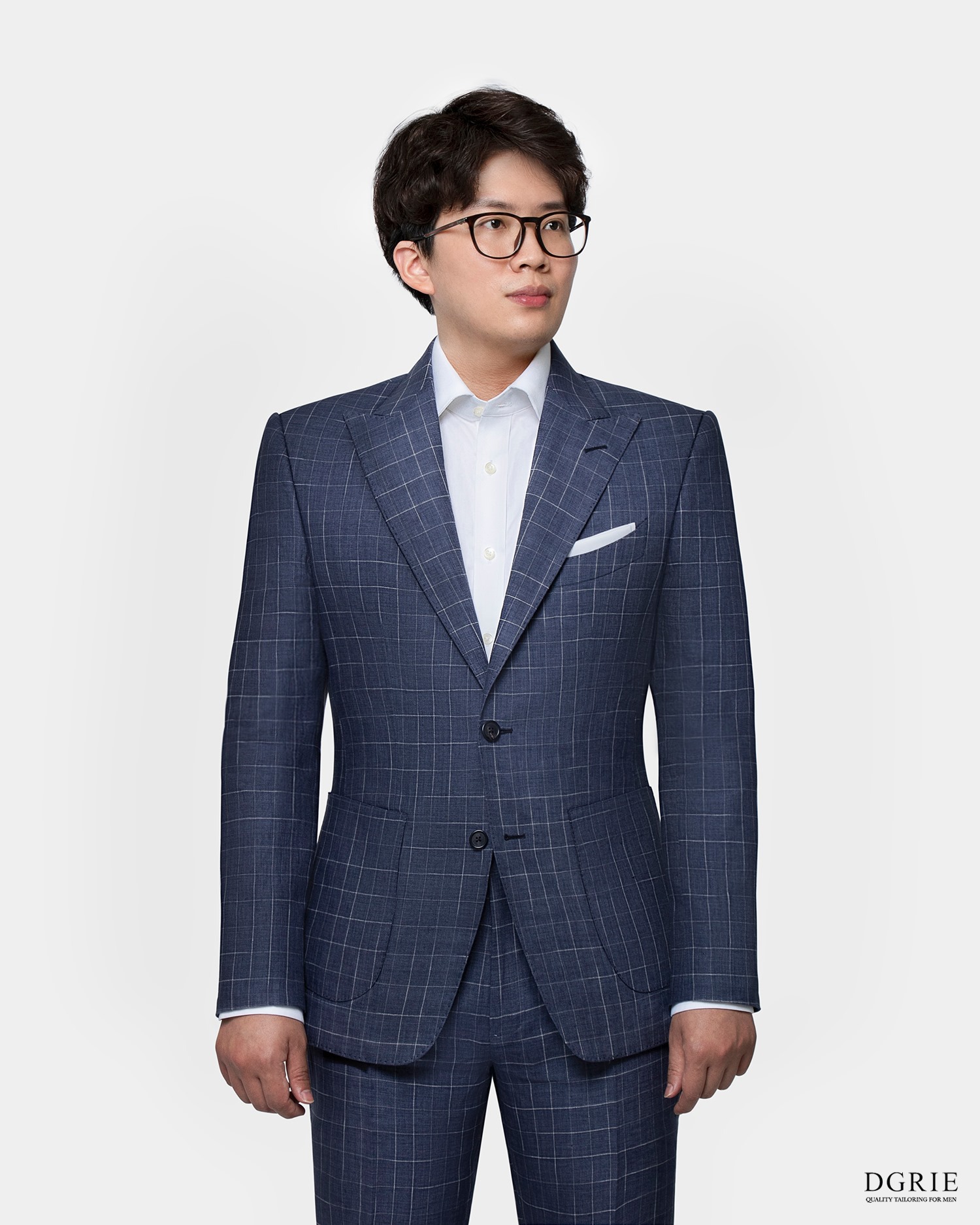 navy windowpane peak linen suit dgrie dgrie 9 navy windowpane peak linen suit dgrie dgrie 9