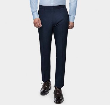 play slim fit navy blue pants dgrie dgrie 5