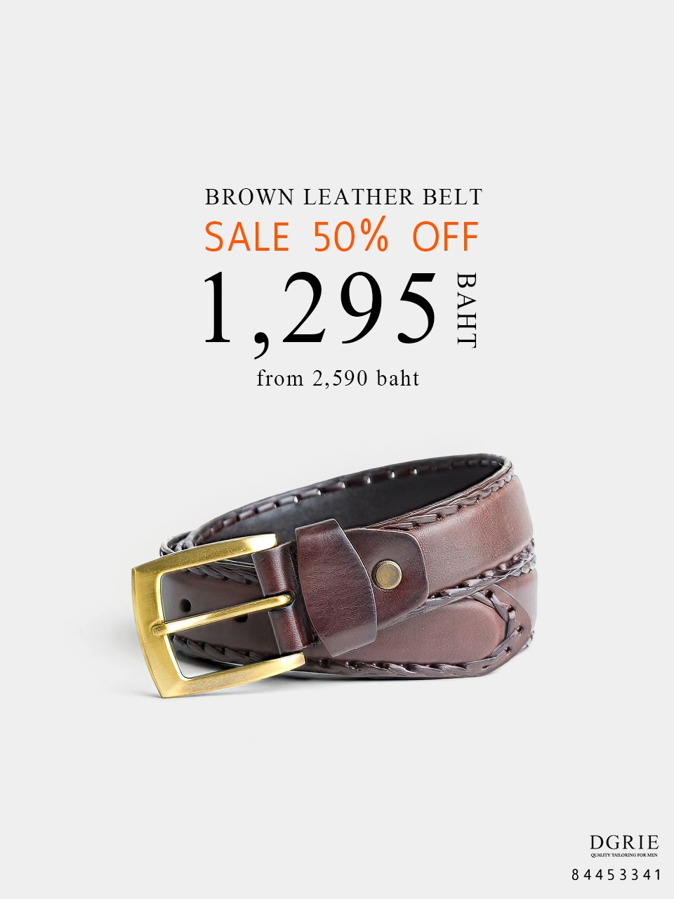 dgrie belt created from high quality leather dgrie 3
