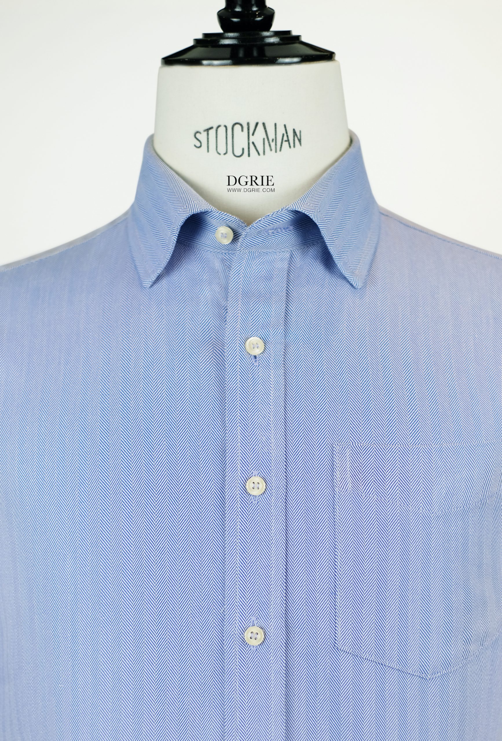 dgrie blue herringbone pocket shirt dgrie 1
