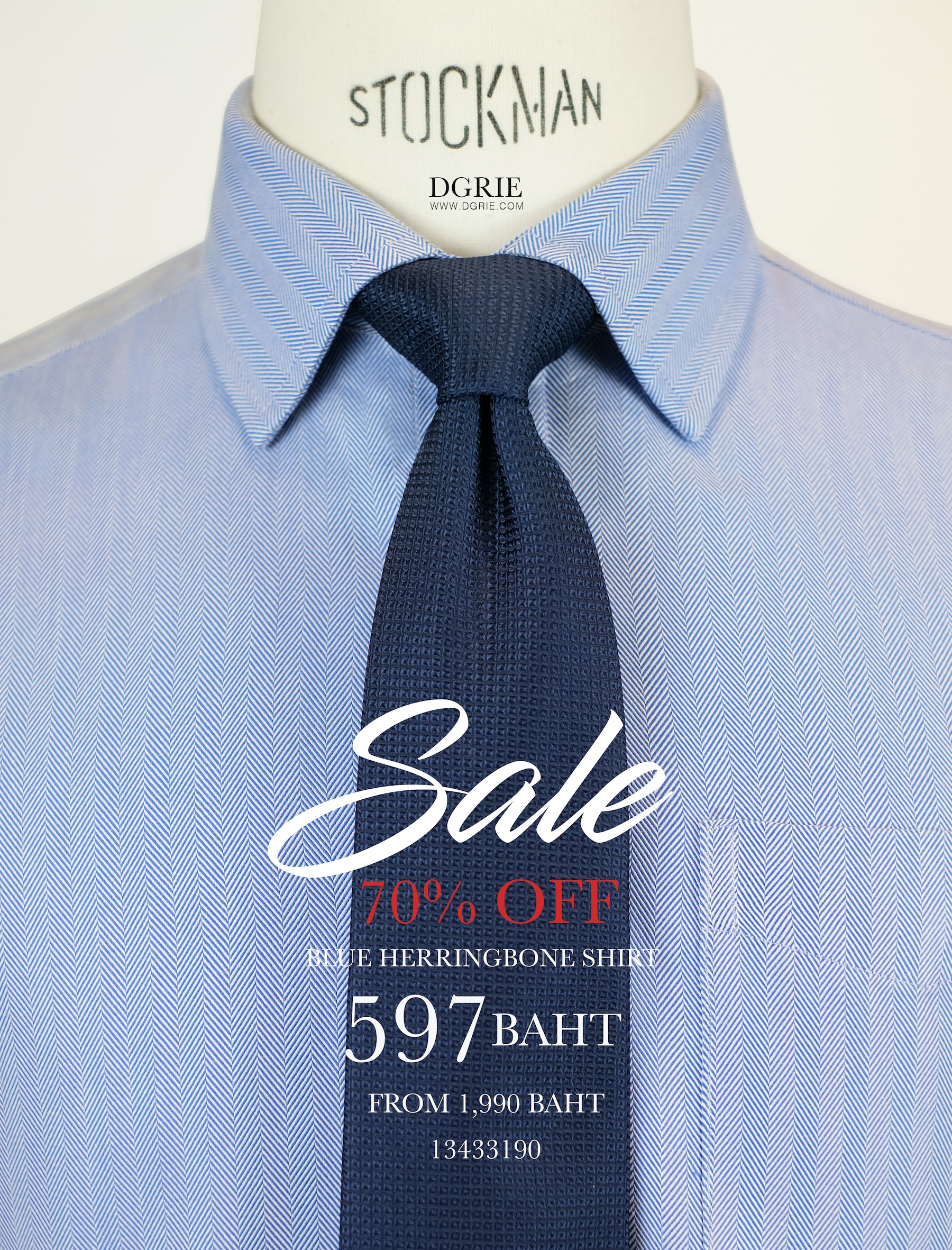 dgrie blue herringbone pocket shirt dgrie 6