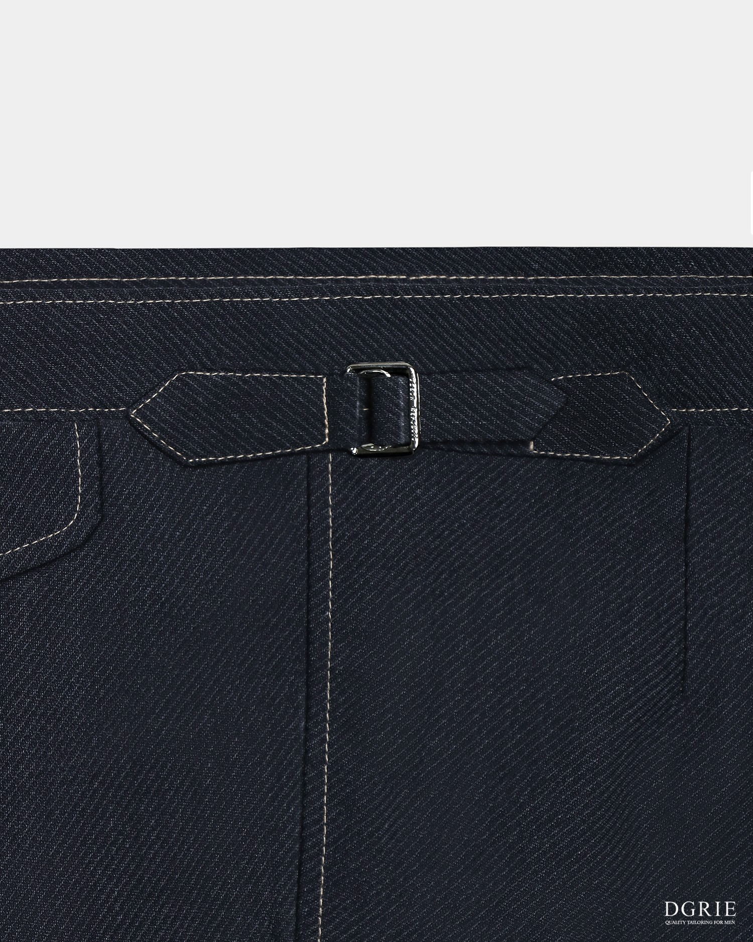 dgrie tanos dark navy wool denim pants dgrie 1