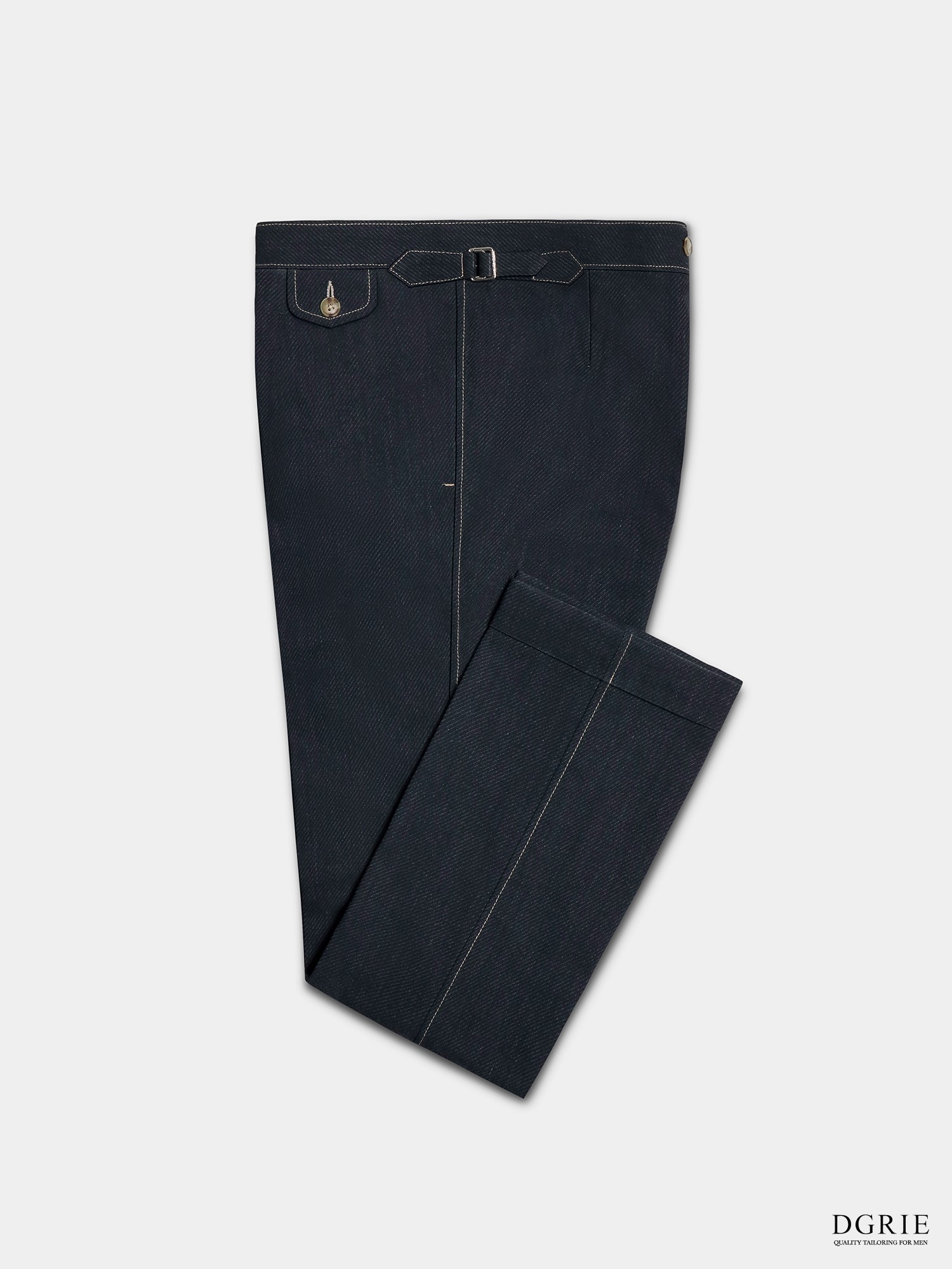 dgrie tanos dark navy wool denim pants dgrie 11
