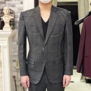 dgrie fitting window grey suit slim fit dgrie 1