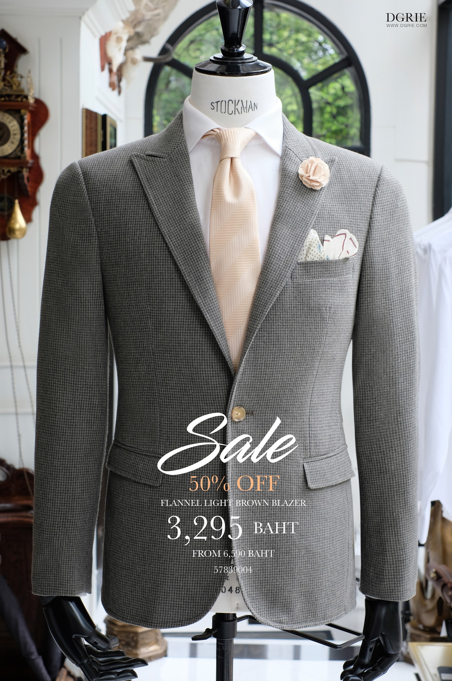 dgrie sale houndstooth brown blazer dgrie 2